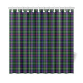 Malcolm Modern Tartan Shower Curtain